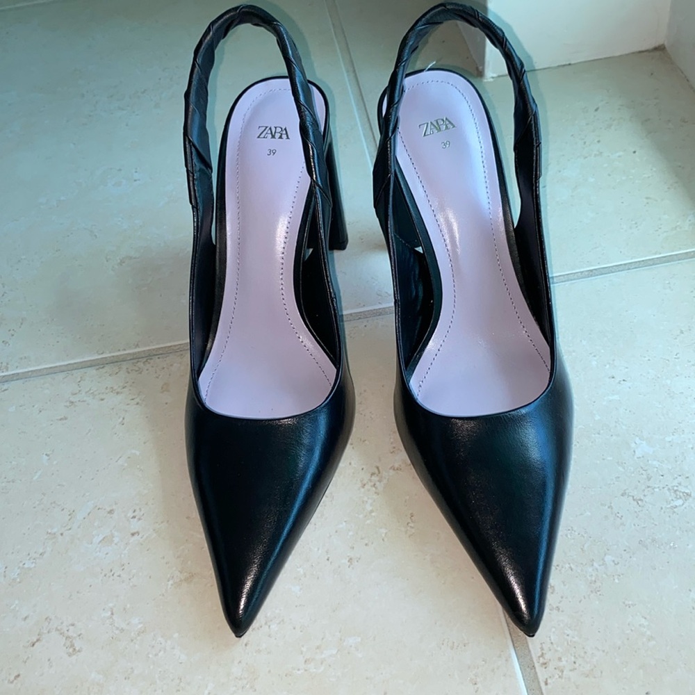 Zara slingback heels